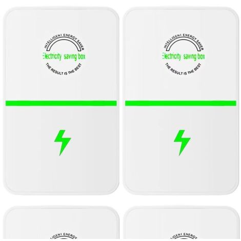 [NIE BENUTZT]4-teiliges Energiespargerät, Stromspargerät Stop Watt Energiesparbox Stromspargerät