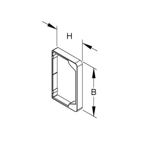 NIEDAX ENDSCHUTZRING LER 60.060 LLK, LUK CÂBLE PROTECTION POUR INSTALLATION CANAL 4013339865208 NIEDAX 13