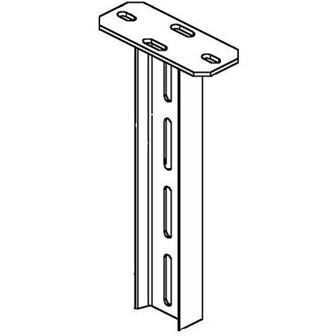 NIEDAX HÄNGESTIEL HI 80 X 500 X 500 MM POUR KABELTRAGSYSTEM 4013339178704 HÄNGESTIEL HI 80/500