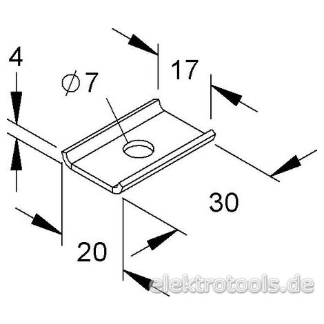 NIEDAX MAINTIEN ELASCHE GRHLG 6 V MATÉRIEL DE MONTAGE POUR CÂBLE DE CHARGE SYSTÈME 4013339100989 GRHLG 6 V