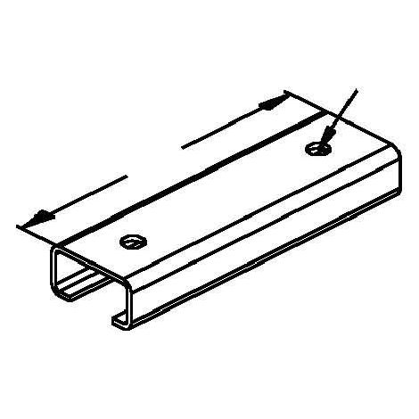 NIEDAX RAIL DE 2970 100-2/SL/MKV 4013339037841 MANCHE 2970/100-2 SL