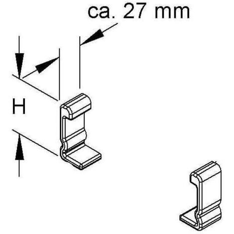 Niedax Schutzkappe SKK 60 (1Paar)