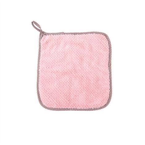 Niedliche, gestreifte Küchenschürze aus Polyester im Cartoon-Stil mit Tasche für Damen und Herren (Rot)