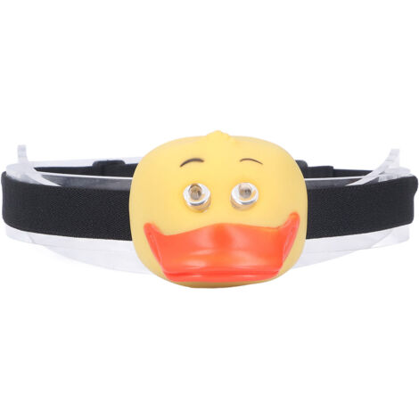 Niedliche LED-Enten-Stirnlampe für Kinder, umweltfreundliches Fahrradlicht und mehr Sicherheit im Freien.