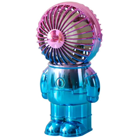 Niedlicher Astronauten-Mini-USB-Tischventilator – Leiser, tragbarer Ventilator für Schlafzimmer und Büro