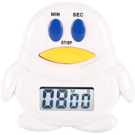 Niedlicher digitaler LCD-Backtimer mit Countdown zum Backen und Kochen Pinguin