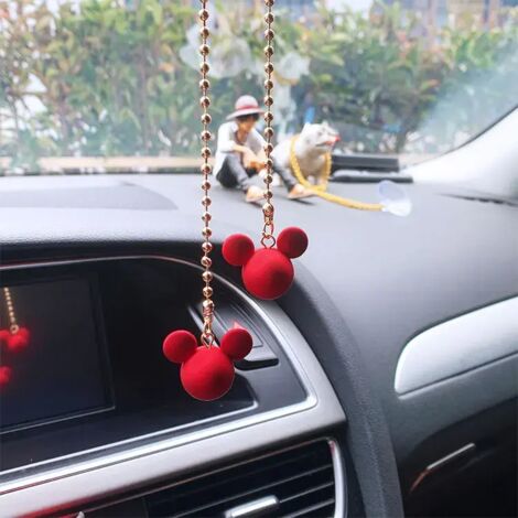 Niedlicher Mickey-Mouse-Anhänger für den Rückspiegel, Auto-Innenausstattung, Autozubehör wie abgebildet