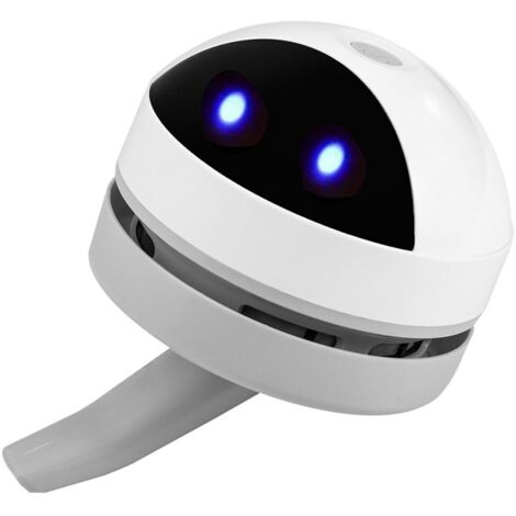 Niedlicher Miniatur-Tischstaubsaugerroboter, USB-aufladbar, zum Reinigen von Krümeln und Staub von Tischen und Tastaturen
