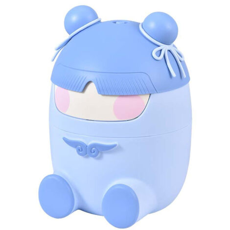 Niedliches Sparschwein mit Schloss für Kinder, großes Fassungsvermögen, blau, robust und sicher für Jungen und Mädchen.