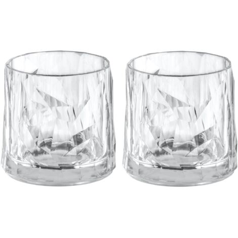Niedrige Gläser CLUB No. 2, Superglas, 2 x 250 ml, KOZIOL