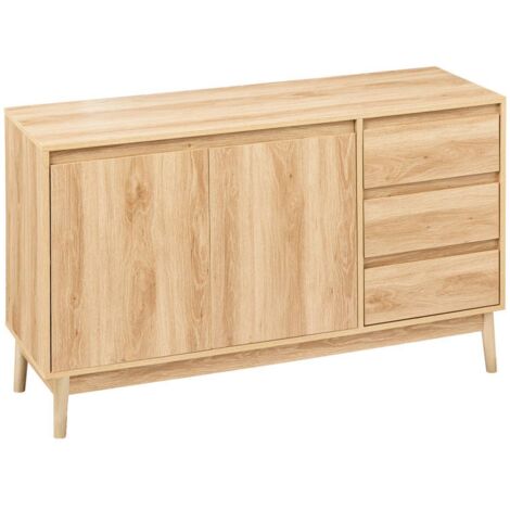Niedriges Sideboard für das Wohnzimmer ABANA, 120 x 39 x 76 cm