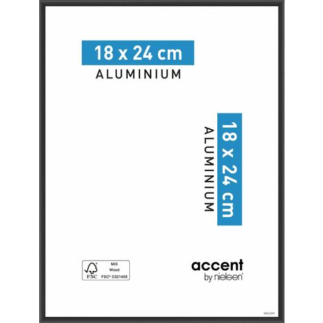 NIELSEN Cadre Accent, 18 x 24 cm, noir