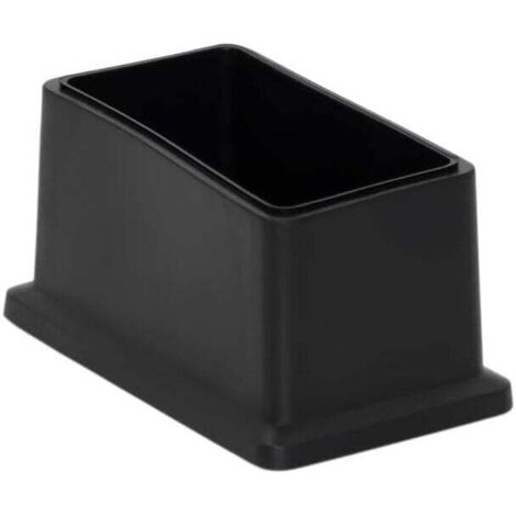[NIEMALS VERWENDET] 25 x 50 mm (1" x 2") nicht abfärbende rechteckige Stuhlendkappen aus PVC, 8er-Set