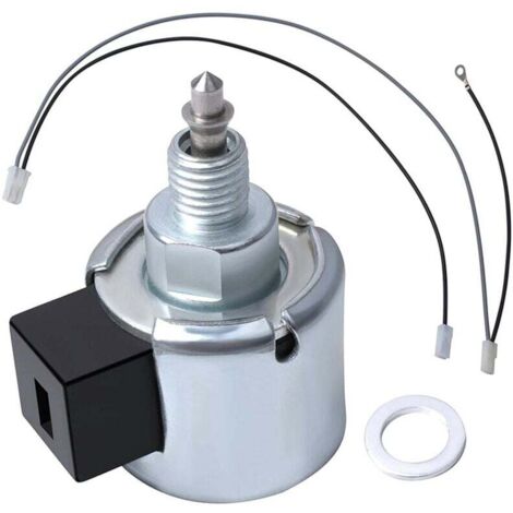 [NIEMALS VERWENDET] 846639 Kraftstoffabschaltmagnet mit Dichtungsersatz für Briggs und Stratton FS-33R877-A1 Gartenmotor