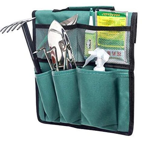 [NIEMALS VERWENDET] Mehrzweck Easy Relax Garden Kneeler und Stuhl mit Werkzeugtasche, Garden Kneeler Tool Bag Gartenwerkzeug Aufbewahrungstasche Tragbare Werkzeugtasche, leicht zu tragen und wegklappb
