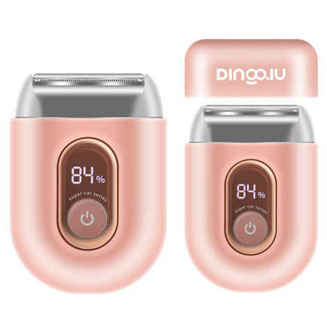 [NIEMALS VERWENDET] Razor Damen, 3D-Triple-Klingen Intimrasierer für Frauen, Gesichtshaarentferner für Frauen, Damenrasierer Elektrisch Nass-Trockenrasierer Trimmer Damen – Für Bikinizone, Achseln, Be