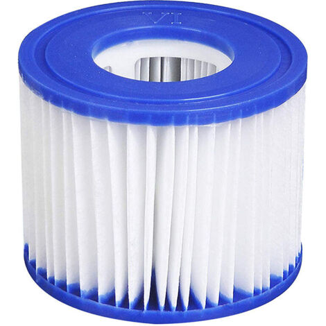 [NIEMALS VERWENDET] Schwimmbad-Filterkartuschen für Bestway VI für Lay-Z-Spa Miami, 4er-Pack Filter, Filterkartusche, Pool-Reinigungsfilter