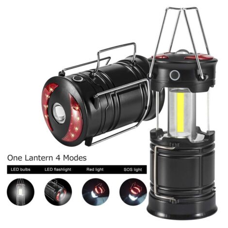 [NIEMALS VERWENDET] Solar-Campinglaterne mit Handkurbel, ultrahelle tragbare LED-Taschenlampe