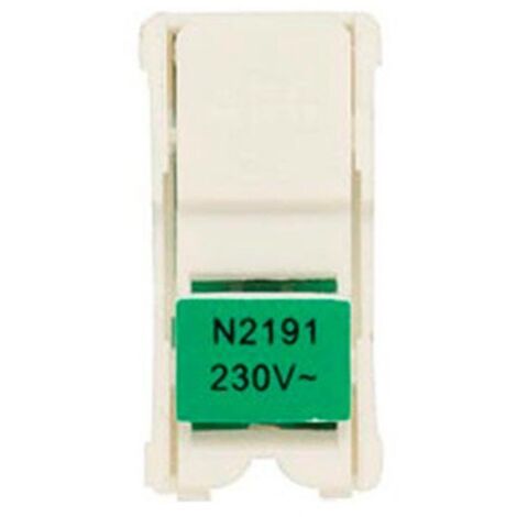 Niessen Zenit Series LED Pilot Light  Vert