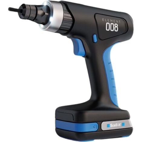 SCELL-IT Nietmaschine 1 Batterie 18V 2Ah SCELL IT für M3 - M6 - E-008-1XBAT