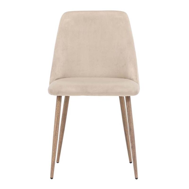 Ebuy24 - Night chaise de salle à manger marron, noyer décor