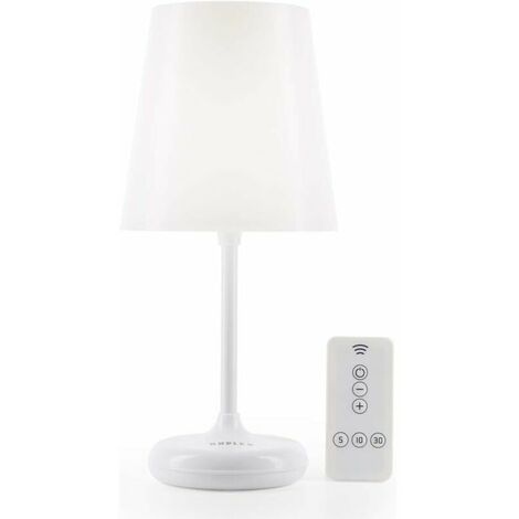 Night Light 3 Lighting Modes, Bedside Lamp Touch Control & Remote Control, Smart Timing, Smooth Light for Baby Room, Living Room, Garage, Warm White