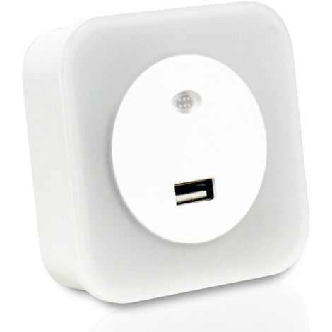Night light sensor con due usb