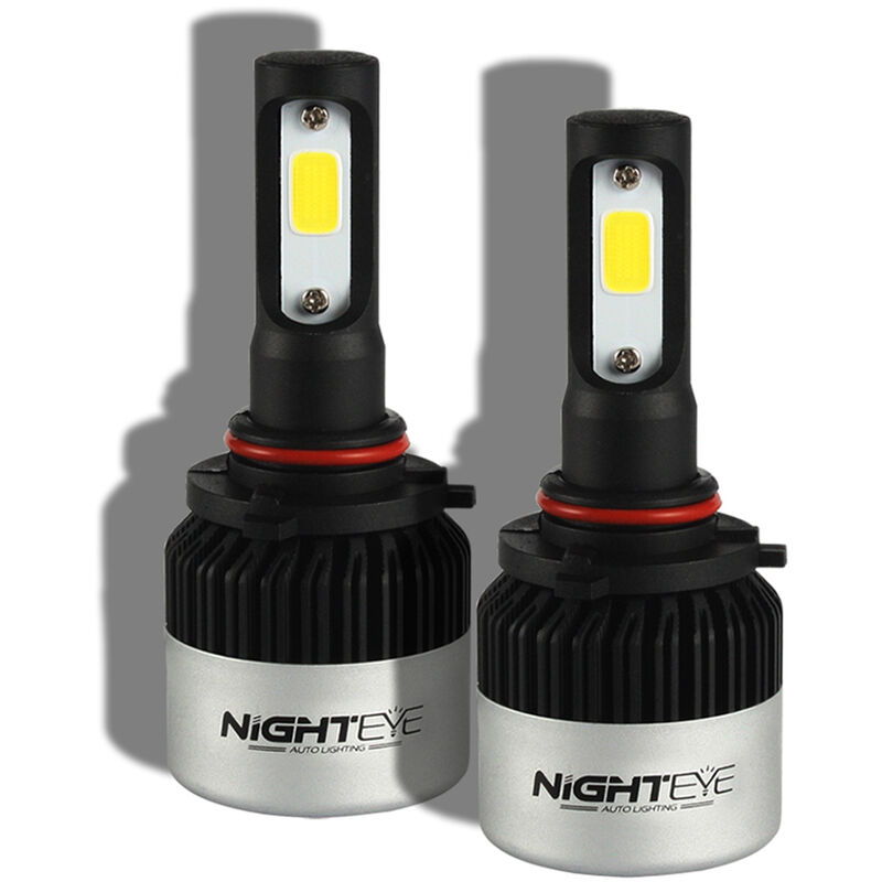 Nighteye 72W 9000lm 9005 HB3 phare de conduite lampe antibrouillard blanc, modele: 34