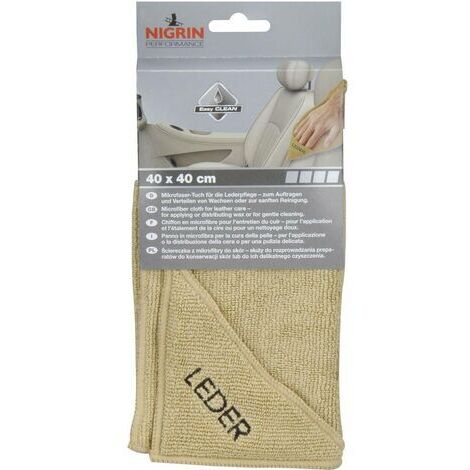 NIGRIN 71115 Leder Chiffon microfibre 1 pc(s) (L x l) 40 cm x 40 cm W75732