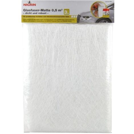 Nigrin Glasfasermatte 0,5m² dicht und robust 74975 Glasfasermatte