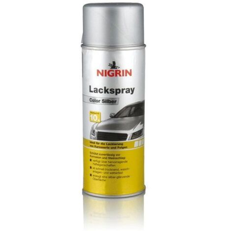 NIGRIN Lackspray Silber 400ml