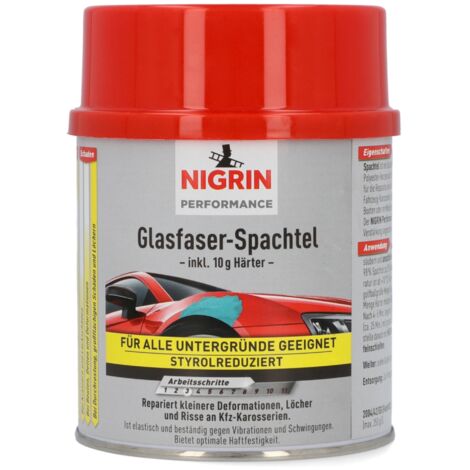 NIGRIN Performance 72114 Glasfaser-Spachtel 500 g