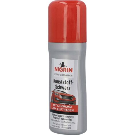 Nigrin Performance Kunststoff-Schwarz 75ml Autopflege