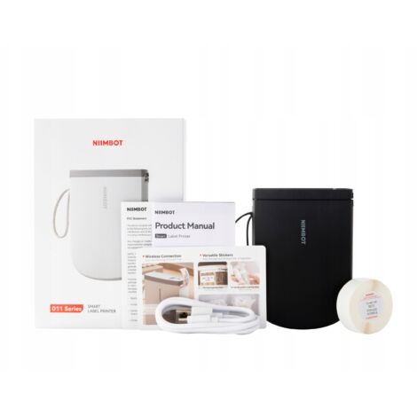 NIIMBOT D11H IMPRIMANTE THERMIQUE SANS FIL ÉTIQUETTES AUTOCOLLANTS 300 DPI NEUVE
