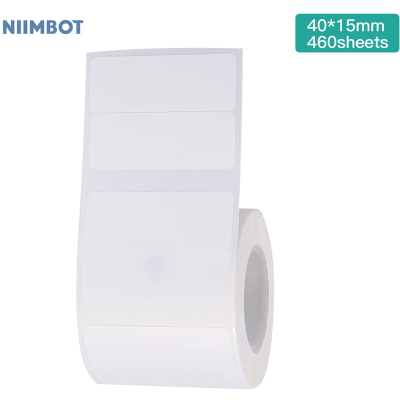 

Rollo de papel de impresion termica en blanco blanco Codigo de barras Precio Tamano Nombre Etiqueta Papel Impermeable A prueba de aceite Resistente