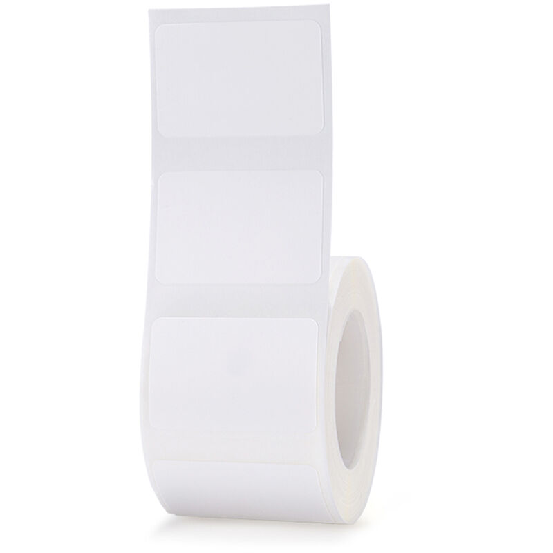 

Rollo de papel de impresion termica en blanco blanco Codigo de barras Precio Tamano Nombre Etiqueta Papel Impermeable A prueba de aceite Resistente