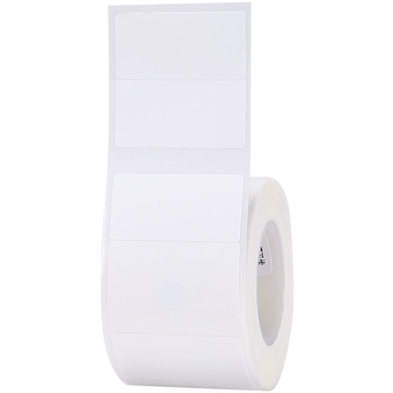 

Rollo de papel de impresion termica en blanco blanco Codigo de barras Precio Tamano Nombre Etiqueta Papel Impermeable A prueba de aceite Resistente