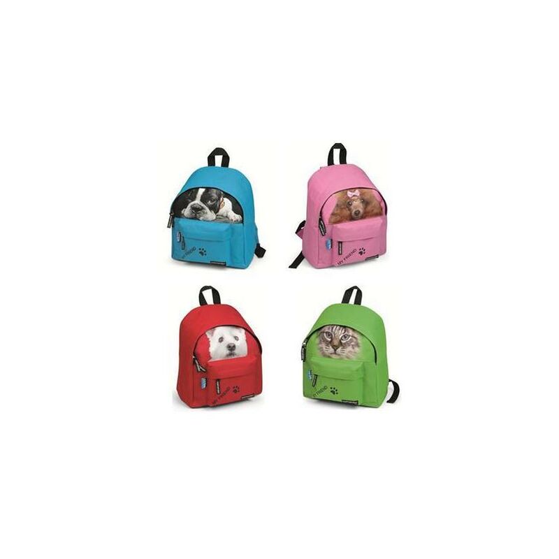 Zaino asilo tessuto rinforzato cm 25X30X15