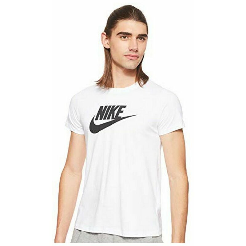 

Camiseta de Manga Corta Hombre NSW TEE ESSNTL ICON BV6169 100 Blanco L - Nike