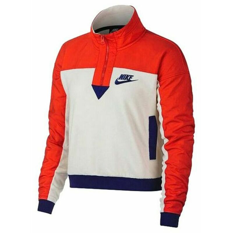 

Sudadera sin Capucha Mujer NSW Top HZ Polar Marrón M - Nike