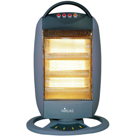 Niklas Classic - Poêle halogène oscillant 1200 W