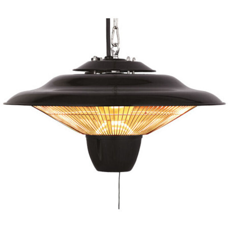 NIKLAS RAGIO DI SOLE UFO POÊLE HALOGÈNE SUSPENDU 1500W 42xH42 cm
