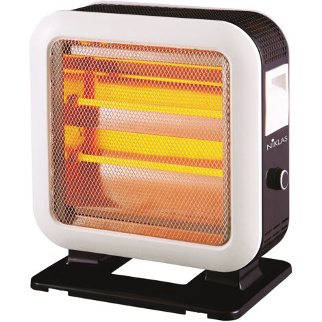 NIKLAS STUFA ELETTRICA AL QUARZO DOUBLE FACE 1600 WATT RISCALDA ENTRAMBI I LATI