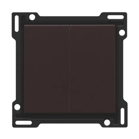 Niko 124-61505 Set de finition interrupteur double allumage va-et-vient