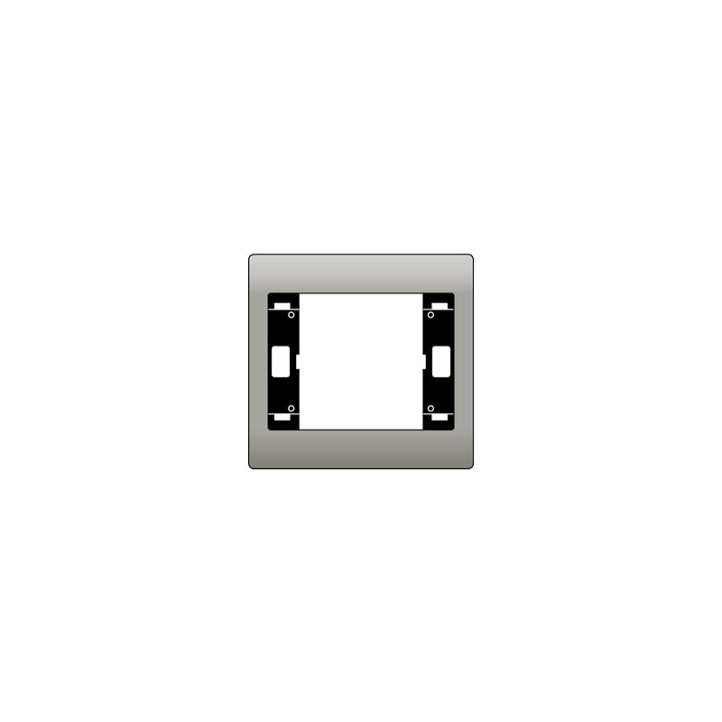 

53-011 - Individual Placa de cubierta - gris - Niko