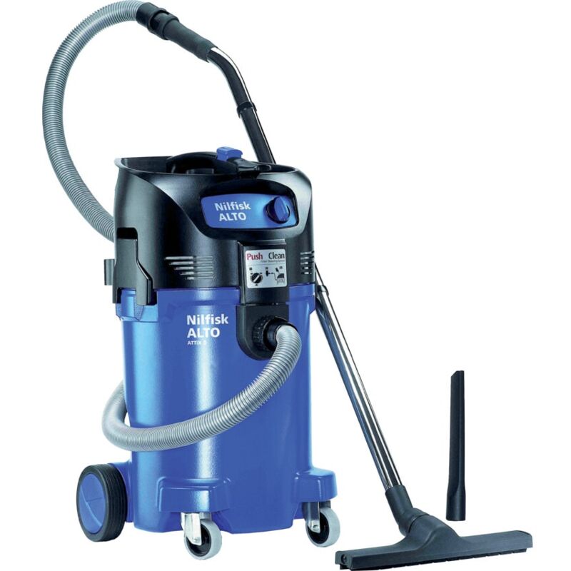 Alto Attix 50-01 pc Wet & Dry Vacuum Cleaner 230V - Black Blue - Nilfisk
