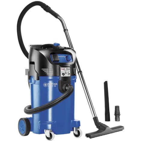 Nilfisk ATTIX 50-21 PC - Sec&humide - Noir - Bleu - Polyéthylène téréphthalate (PET) - 47 L - 61,6 L/s - 250 mbar (107407545)