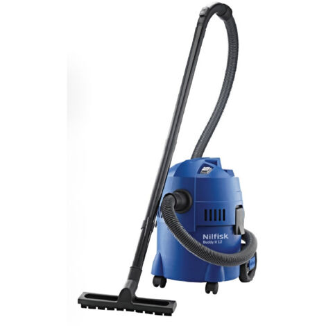 Nilfisk - Aspiradora en seco-húmedo 1000W 20 kPa 60L/s Depósito de 12 L + 2 accesorios - BUDDY II 12