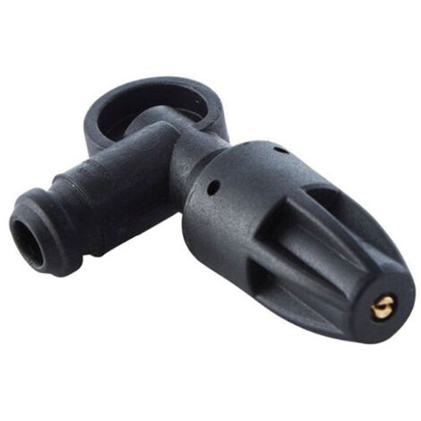 Nilfisk – Buse chassis 90° Click & Clean – Sortie fixe basse pression 90° – Angle de spray 80° – Compatible nettoyeurs haute pression