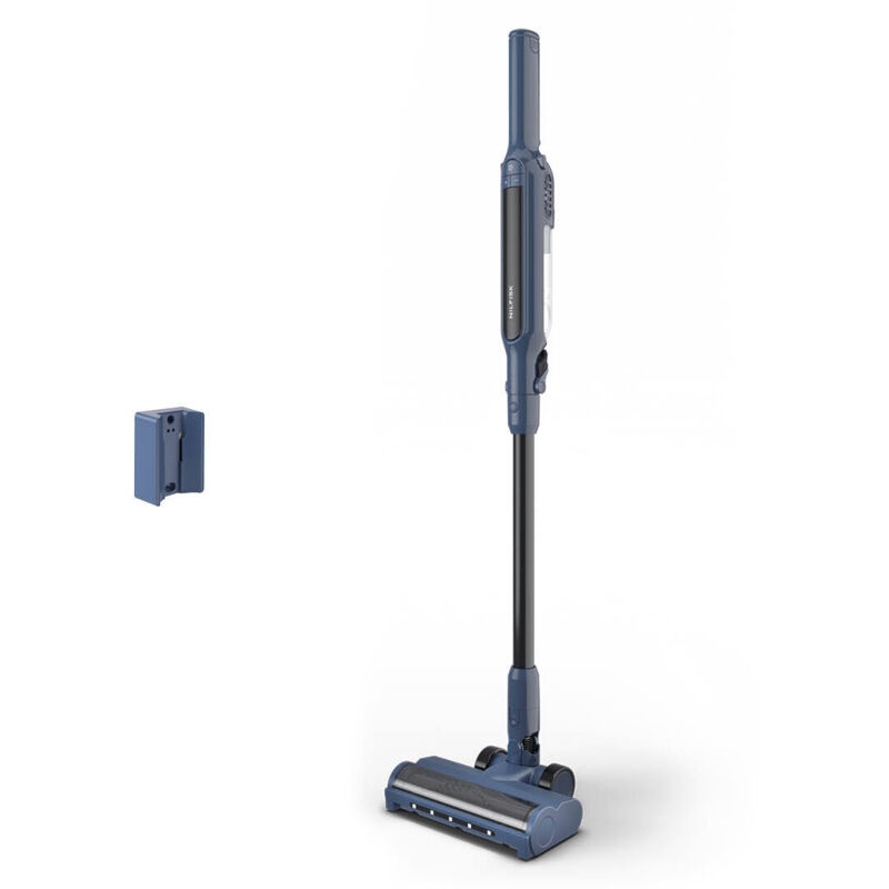 Nilfisk MOVE Aspirateur Balai Sans Fil – 2-en-1 Léger, Autonomie 30 min, Idéal Sols Durs & Tapis - Bleu